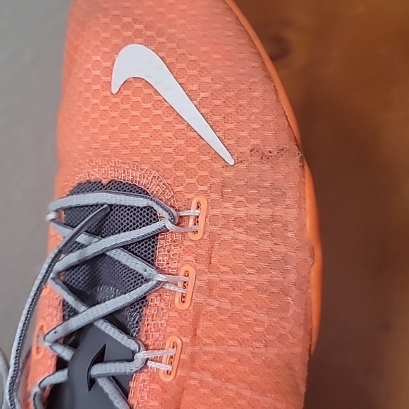 NIKE FREE 1.0 CROSS BIONIC RUNNING WOMEN'S ORANGE SHOES SIZE 7.5 - Picture 6 of 11
